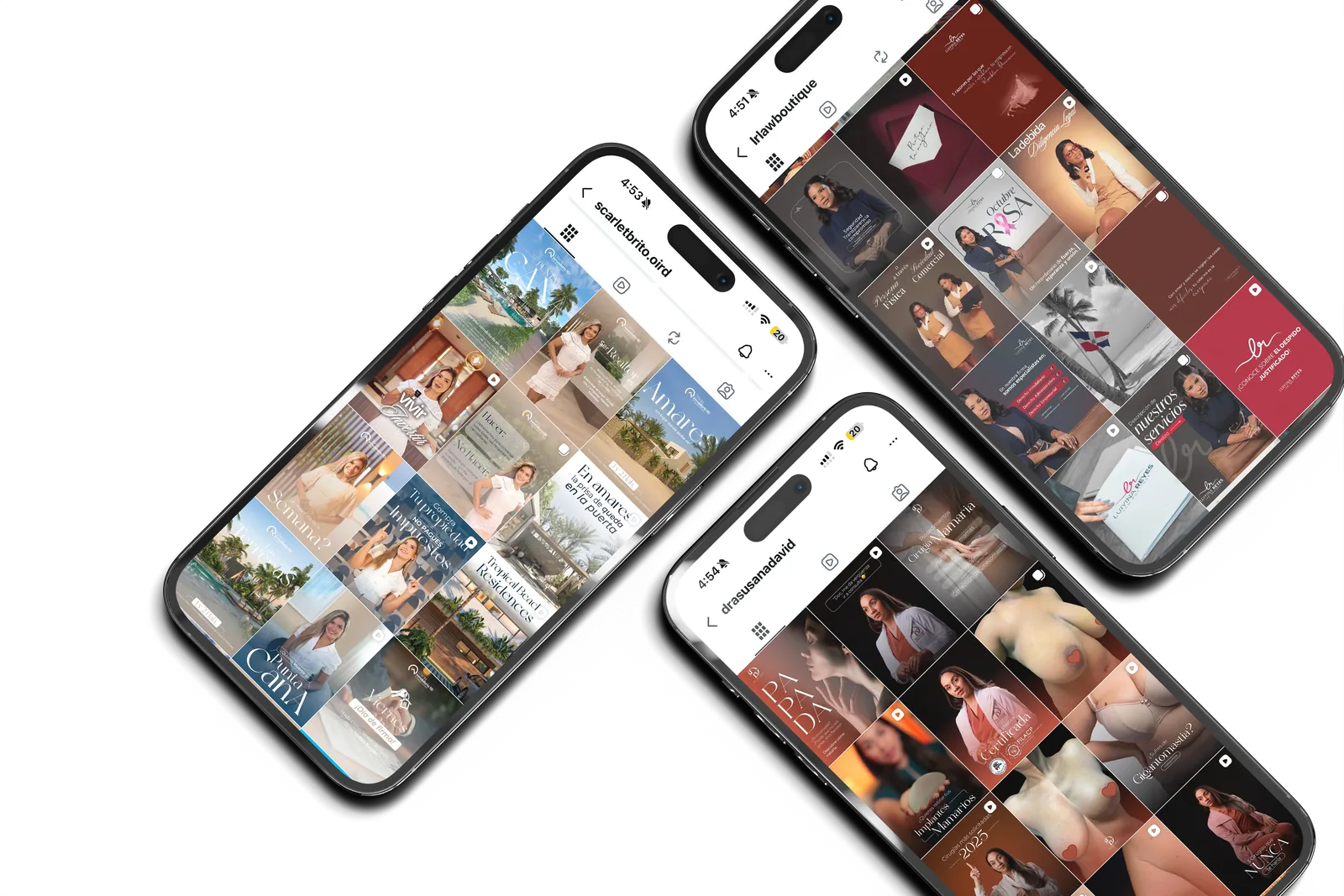 Cuentas por nicho y objetivo